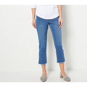 Belle by Kim Gravel Medium Wash Regular Triple Luxe Denim Jeans Size 2